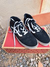 Vans old hotsell skool nere scamosciate