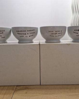 Set 4 tazze colazione (Sia Home Fashion)