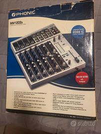 Mixer Phonic MM 1202a