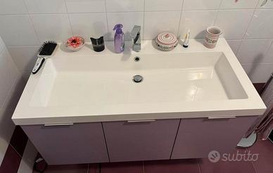 mobile per il bagno con lavabo
