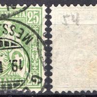 1881 Helvetia seduta 25c verde (Zu. # 49) (Mi. # 4