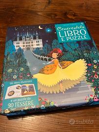 Puzzle Cenerentola con libro Originale Nuovo