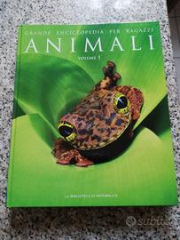 libro animali ed. la Republica vol.1 nuovo 