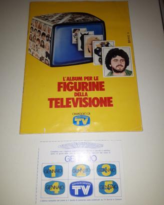Album Figurine della Televisione 1979 + cartolina