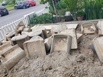 vasi di cemento per giardino 
