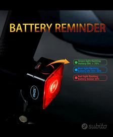 Luce led posteriore bicicletta 