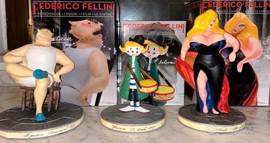 3 Statue Infinite statue Federico Fellini