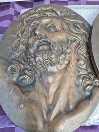 Sculture Bronzo da parete