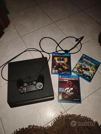 ps4 con pad e giochi