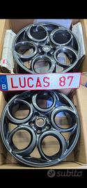 Set 4 cerchi Alfa Romeo 4c 19 e 18