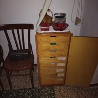 Mobiletto cassettiera in legno