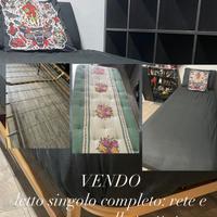 Letto singolo completo (rete + materasso) – 50€