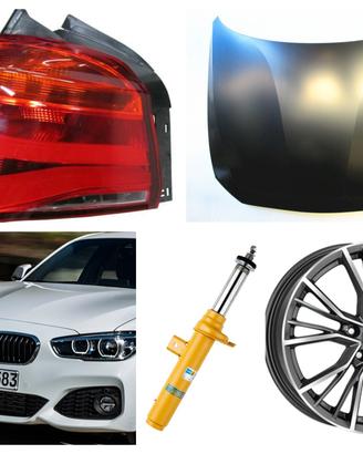 Bmw Serie 1 cofano musata assetto parafango 15-19