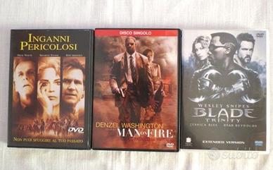 blade trinity - man on fire - inganni pericolosi -