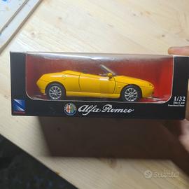 modellino alfa romeo spider 2003