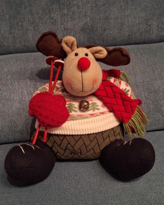 Renna peluche fermaporta