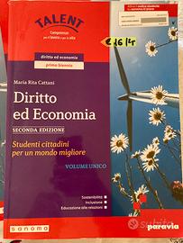 Diritto ed economia seconda edizione
