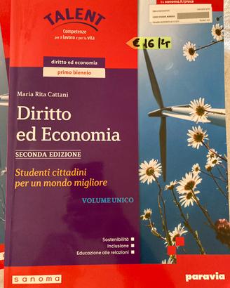 Diritto ed economia seconda edizione