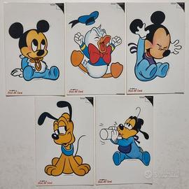 Disney babies stick-on card 1986