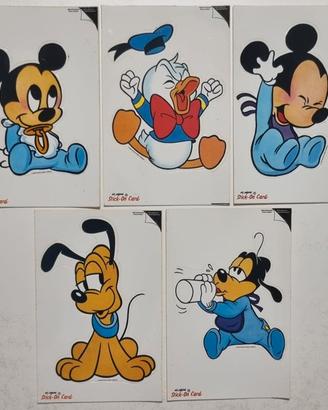 Disney babies stick-on card 1986