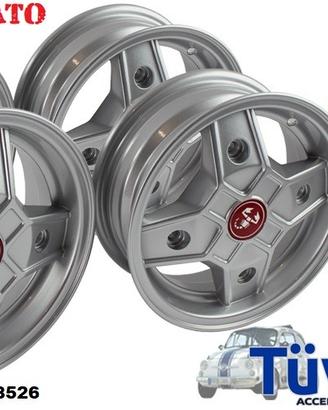 Cerchi Cromodora CD30 4,5x12 4x190 fiat 500 l f r