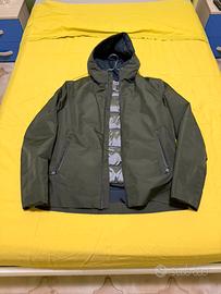 Giacca Uomo Sorbino Verde Militare Khaki Piumino M