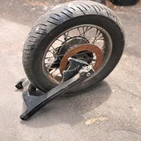 Cardano con ruota moto guzzi