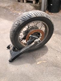 Cardano con ruota moto guzzi