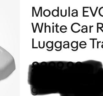 Box tetto Modula EVO 470L 75Kg Bianco Lucido