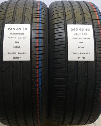 2 GOMME 245 45 19 HANKOOK BR1787