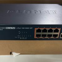 Switch PLANET Managed 8 porte Poe
