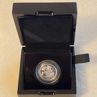 Sterlina argento proof 2026 San Giorgio Carlo III