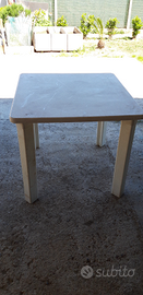 Tavoli in resina usati 80x80