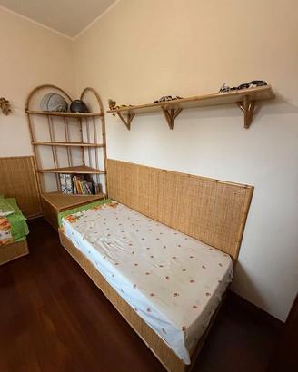 letto con spalliera