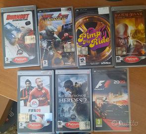 GIOCHI PLAYSTATION PORTATILE PSP VARI