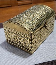 Cofanetto in latta Orientale 