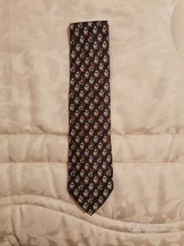 Gucci Cravatta originale 100% seta 