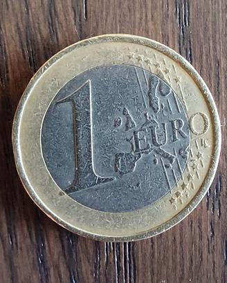 Moneta 1 euro gufo 2004
