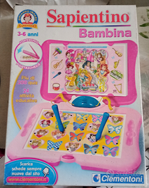 CLEMENTONI - Sapientino Bambina - Gioco Educativo 3-6 Anni