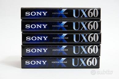 Sony UX 60 Audiocassette musicassetta nuova