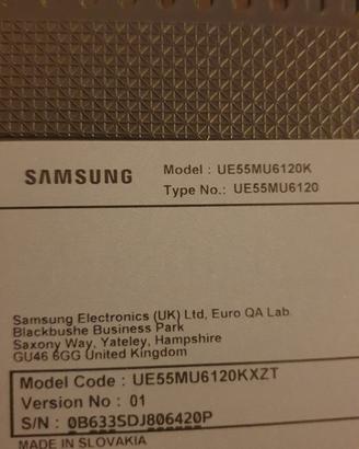 elettronica per tv samsung ue55