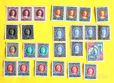 Lotto 25 MARCA DA BOLLO  Italia anni 90 - NUOVE