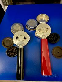 Braccio e filtri caffe Ariete retro mokon