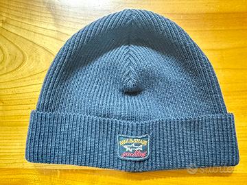 Paul & Shark berretto cotone blu nautico