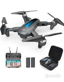 DEERC D10 Drone Pieghevole con Fotocamera Adulti
