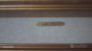 Quadro su tela aldo pironti