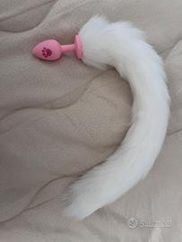 Plug anale coda lunga volpe