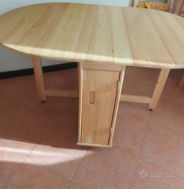 tavolo in legno faggio betulla