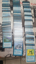 Magic the Gathering vecchie ed. - Lotto_2 Blu