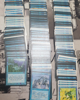 Magic the Gathering vecchie ed. - Lotto_2 Blu